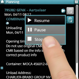 Open Correct use of the DriverApp